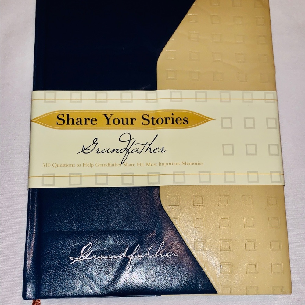 Share your stories “Grandfather” Journal Heirloom